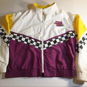 Vintage Hoosier tire 500 Windbreaker Sz M/L